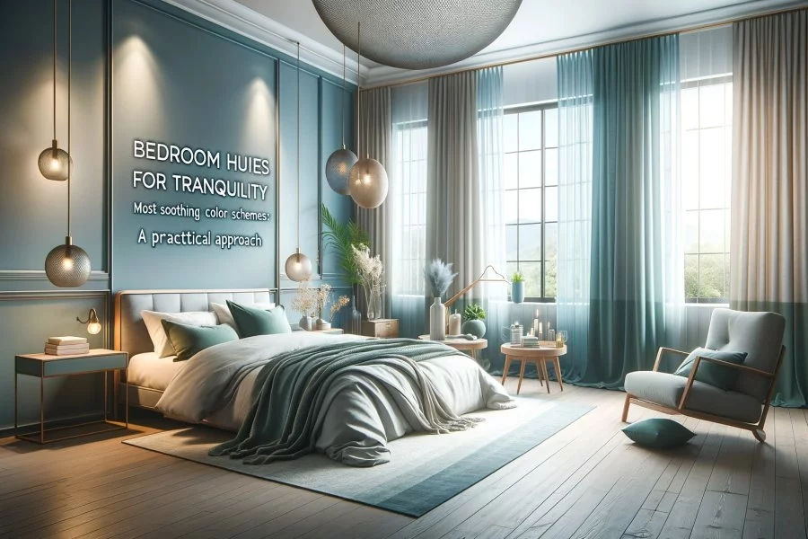Bedroom Hues for Tranquility Most Soothing Color Schemes