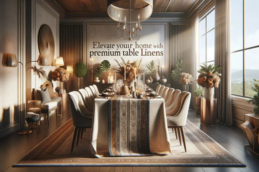Creative Ways to Incorporate Premium Table Linens into Home Décor