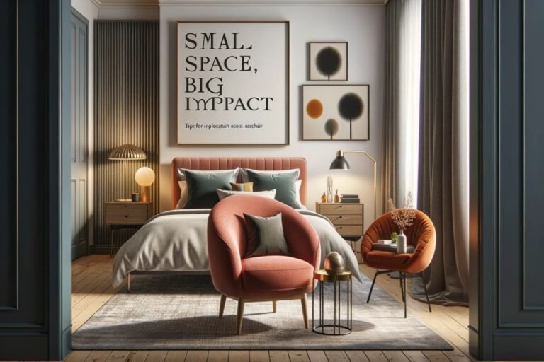 Small Space, Big Impact: Tips for Incorporating Bedroom Accent Chairs ...