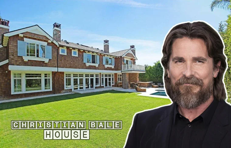 Inside $10M Actor Christian Bale House in Los Angeles