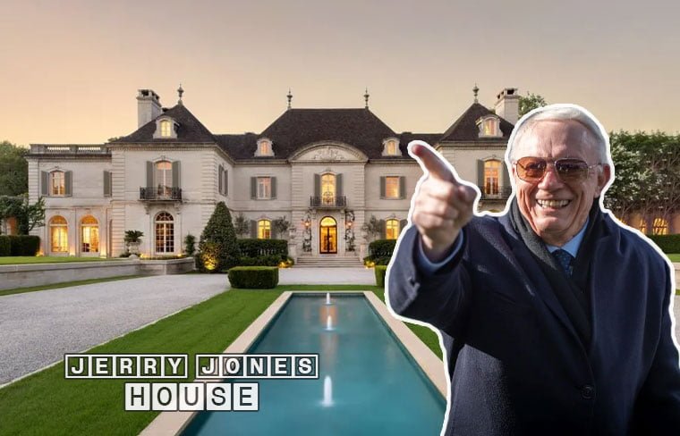 Inside $33 Luxurious Jerry Jones House in Dallas