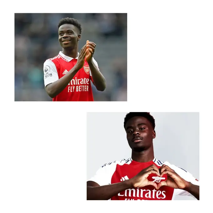 How did Bukayo Saka's career lead to this purchase