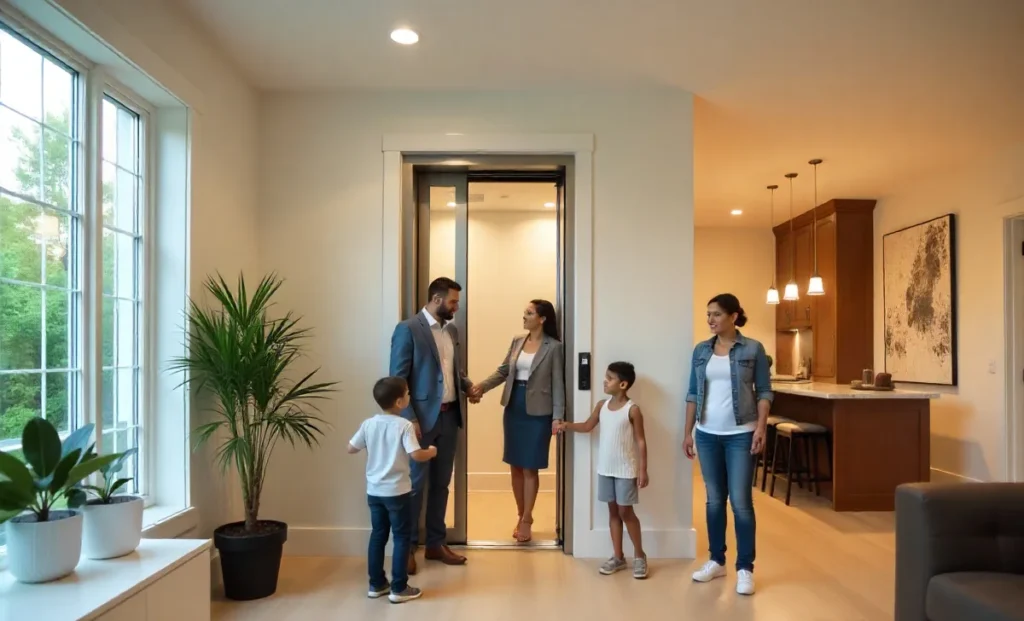 Benefits of Installing an Elevator TreeLeftBigShop showing modern home accessibility and family safety features